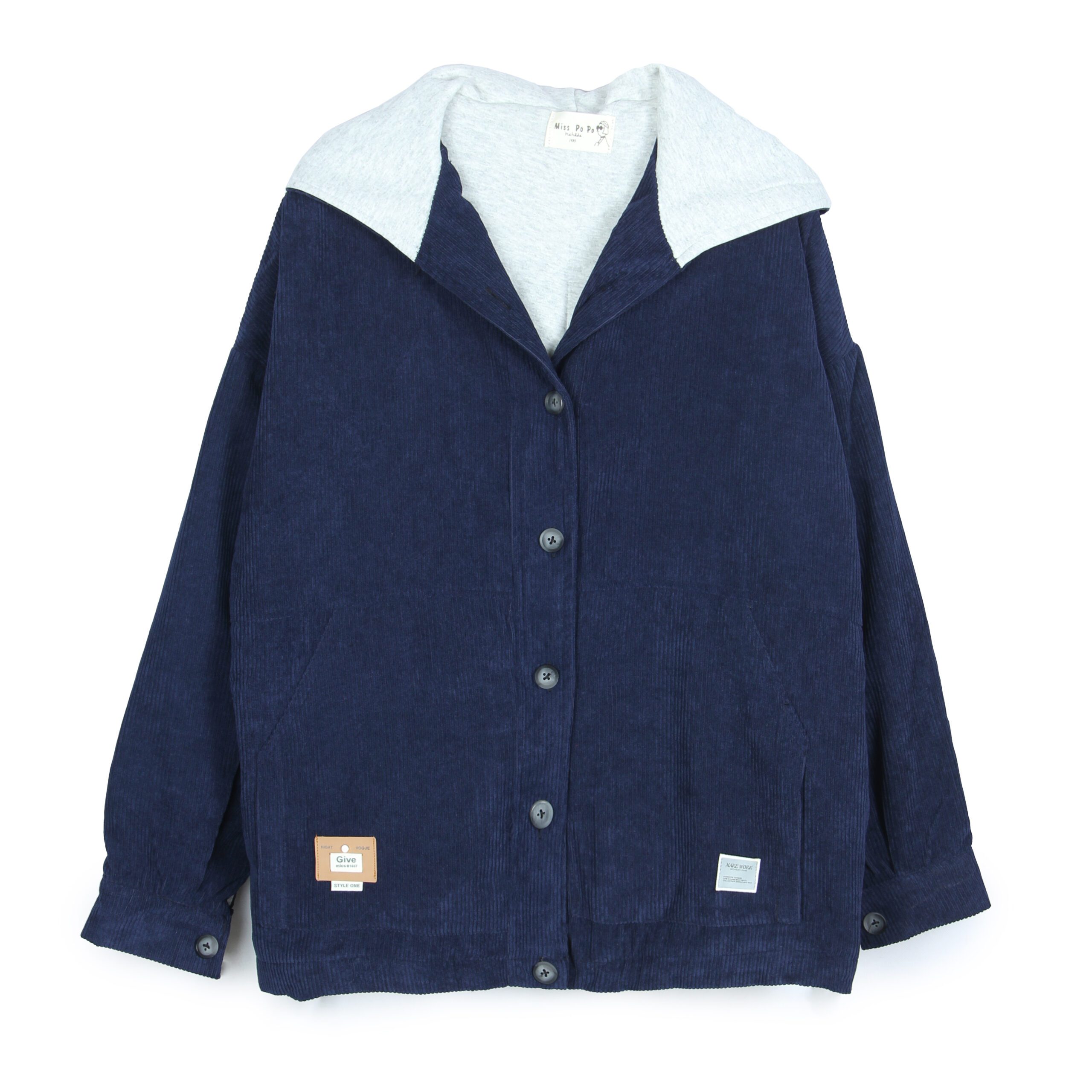 کاپشن مخمل کبریتی میس پو - Image 3