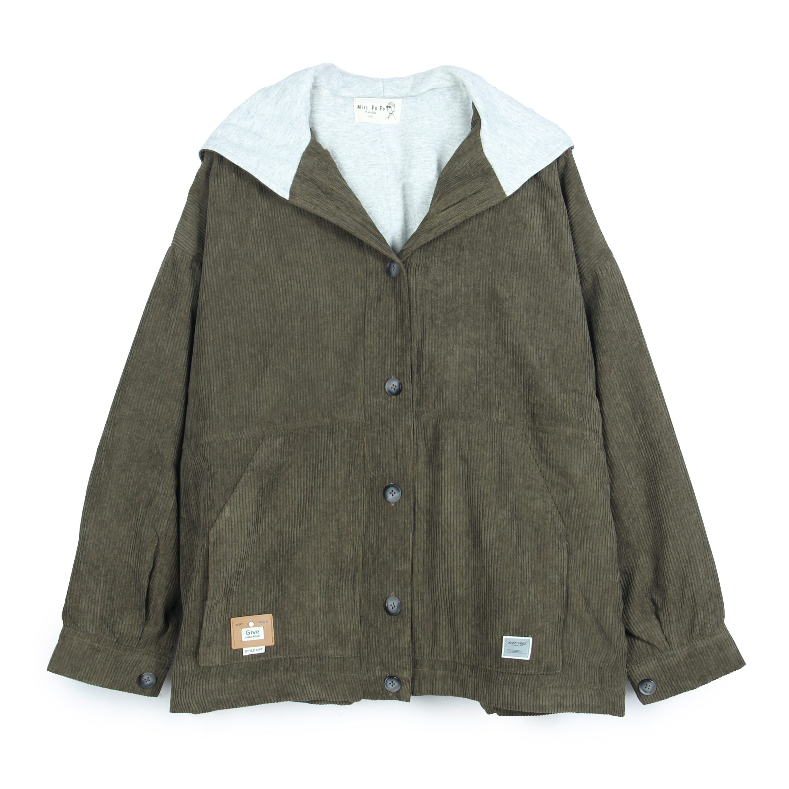 کاپشن مخمل کبریتی میس پو - Image 2