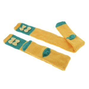 جوراب ساق بلند طرح پاپیون