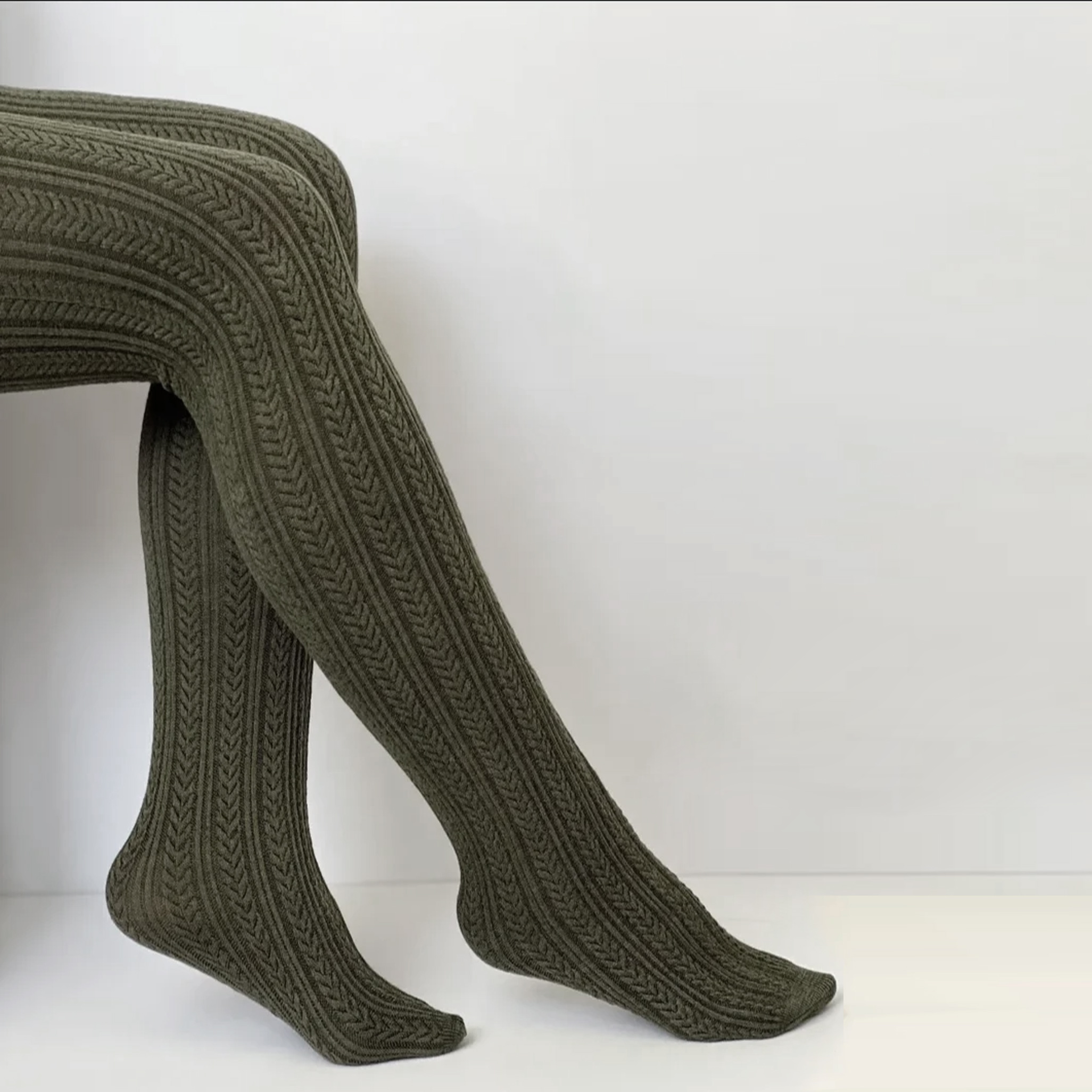 جوراب شلواری گندمی پنتی - Image 3