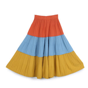 دامن کلوش سه رنگ